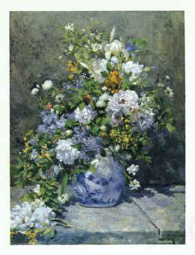 Pierre Renoir Spring Bouquet Spain oil painting art